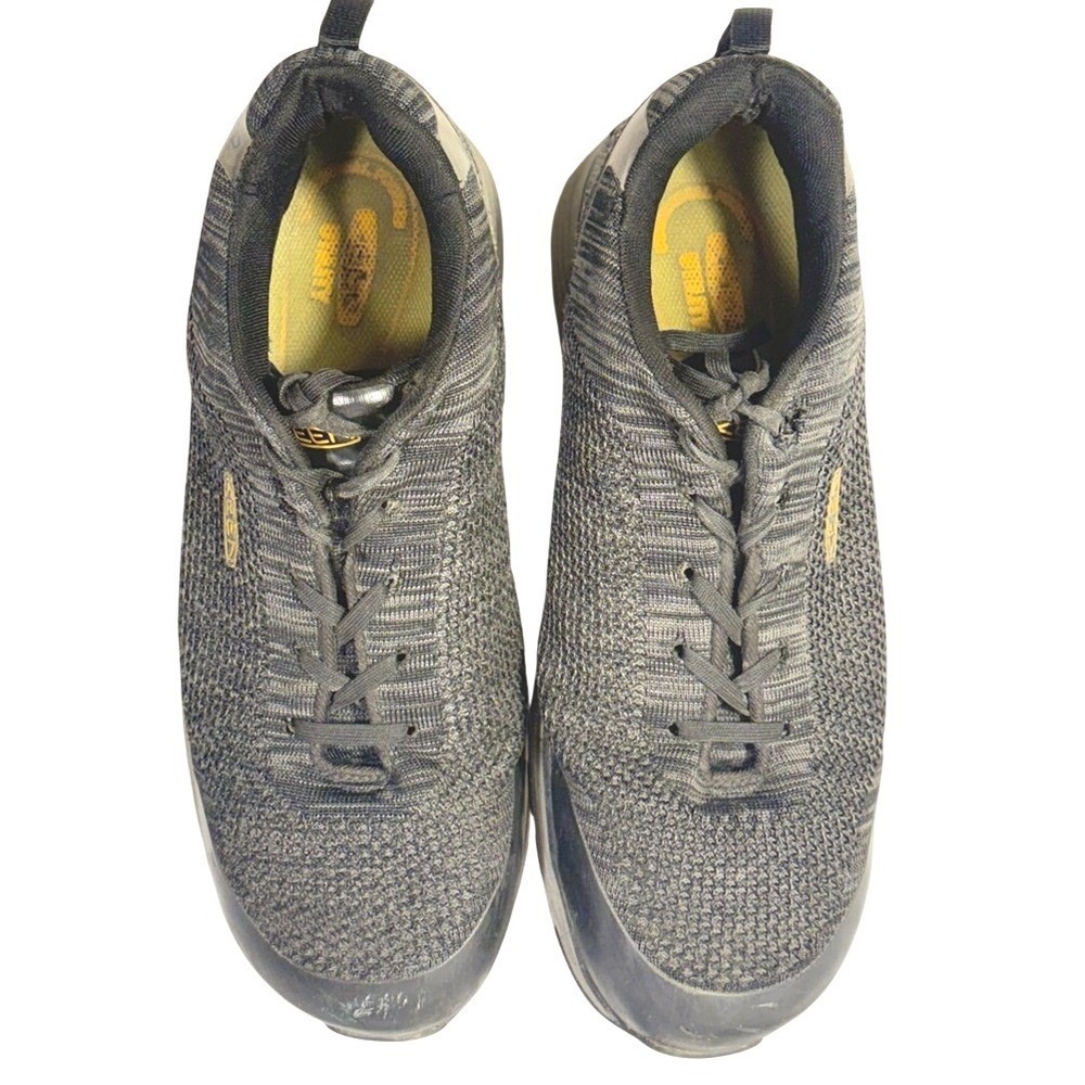 Keen utility Sparta Men's 11.5  Athletic Knit Sneakers steel toe - Black